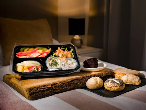 Łosoś Box śniadaniowy Bez glutenu