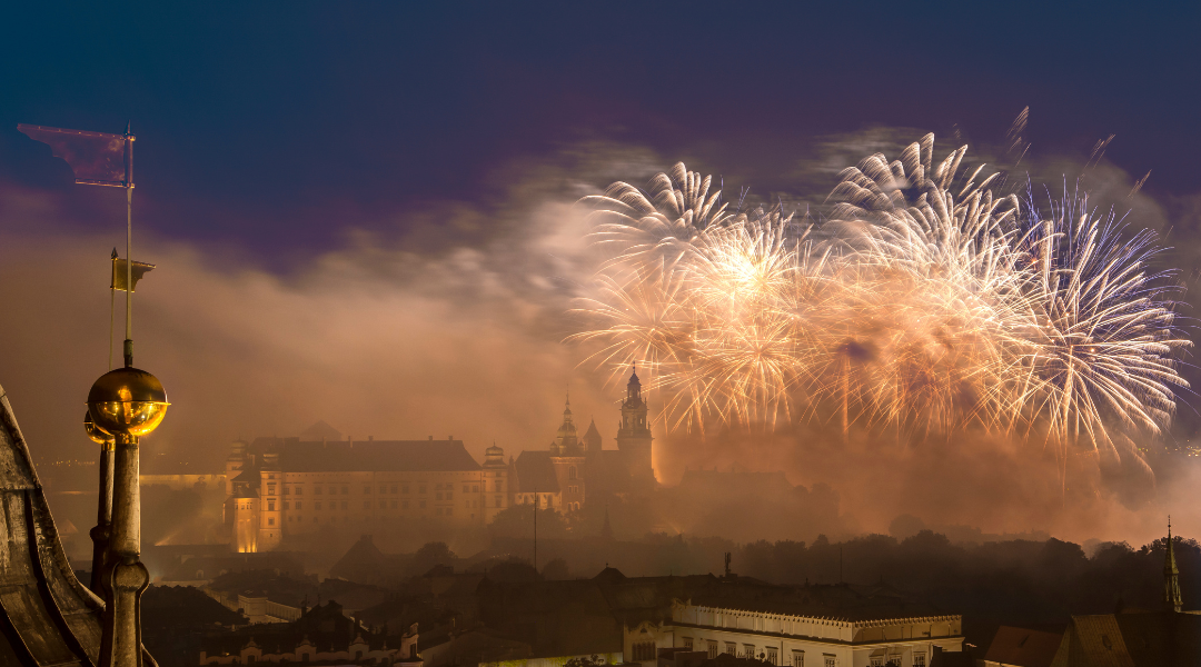 Wianki Kraków Wydarzenia w Krakowie w wakacje, fajerwerki nad wawelem, wianki Kraków